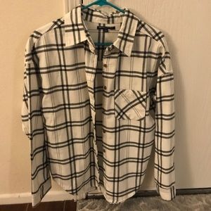 Brandy Melville white flannel!